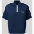 Armani Exchange loose fit poloshirt met labelstitching