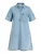 JJXX Jurk ‘JXAMARA SILLE’  blauw denim
