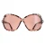 Tom Ford Rosemin FT1013 55Y gekleurde havana violette zonnebril