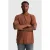 Cast Iron regular fit T-shirt – roodbruin