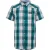 Bench Heren Geruit Relaxed Fit Overhemd (Groen)