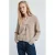 Mango gebreid vest met wol – beige