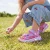 Skechers Skechers Heart Lights Sandalen roze Textiel