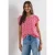 Blouse met ronde hals