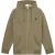 Timberland Exeter River Loopback Full Zip Hoodie Leaf Green