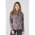 JANSEN Amsterdam blouse met panterprint bruin