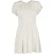 Reformation mini-jurk met tulpmouwen in witte viscose
