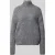 milano italy Regular fit gebreide pullover met opstaande kraag en mix van wol en mohair