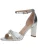 PETER KAISER Sandalen met riem  zilver / transparant