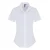 Premier Dames/dames Stretch Fit Poplin Korte Mouw Blouse (Wit)