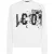 Dsquared2 Icon Splash Cool Fit Crew Neck Witte Sweatshirt