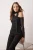 TRENDYOLMİLLA Dames Zwart Bloemen Lang Getailleerd Blouses