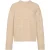 Calvin Klein Brushed Wool Blend Pullover Light Beige Heather