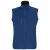 SOLS Dames/dames Falcon Softshell gerecyclede bodywarmer (Afgrond blauw)