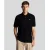 Lyle & Scott zwart poloshirt met getextureerde tip