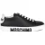 Moschino Sneakerd.logo25 Vit.nero+bianco