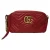 Gucci Gequiltede Marmont Kleine Camera Tas in Rode Leer