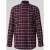 Christian Berg Men Slim fit vrijetijdsoverhemd van flanel met button-downkraag