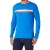 Tommy Hilfiger Heren Logo Regular T-shirt met lange mouwen (Blauw)