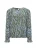 COMMA Blouse  lichtblauw / lichtgroen / zwart