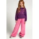LOOXS little loose fit casual corduroy broek – roze