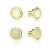 Set van 2 paar damesoorbellen Isabella Ford Olivia