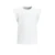 Anytime T-shirt met ruffle wit