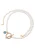 NAEMI Ketting  lichtblauw / goud / parelwit