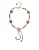 Kristallen Versierde Ketting met Strik Hanger