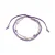 Luxenter armband, metaallegering en amethist zirkonia 18K vergulde afwerking