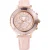 Swarovski Octea 5452501 Roze Gouden Roze Leren Dameshorloge