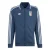 ADIDAS PERFORMANCE Sportief sweatvest ‘Italy Away Anthem Jacket’  saffier / groen / rood / offwhite