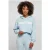 Urban Classics Ladies Starter Cropped Hoody Icewaterblue