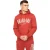 Crosshatch Heren Kensby Hoodie (Rood)