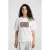 America Today T-shirt met print – wit