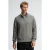 Butcher of Blue Galway Half Zip Granite Green