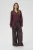 Blouse met lange mouwen CUolu Relaxed fit burgundy