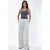 Dames Sweatpants van Katoenmix met Rechte Pijpen