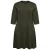 VERO MODA CURVE mini jurk Plus Size – donkergroen