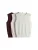 The Set Bodywarmer  lichtgrijs / lichtroze / bourgogne