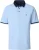 CASAMODA Polo Piqué Contrast Lichtblauw