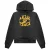 Amiri Track Hoodie Vervaagd Zwart