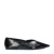 Posh by Poelman Feline dames ballerina. – Zwart –
