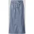 Marc Cain Midirok in leerlook met steekzakken
