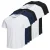 JACK & JONES Shirt  navy / zwart / wit