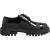 Dolce & Gabbana Zwarte Patenten Leren Trekking Derby Shoes