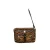 Ellie Stripes Deluxe Donkerbruin Tas