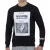 Basic heren sweatshirt met lange mouwen en ronde kraag MARS03S