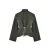 Veste met verstelbare taille koord voor dames Mat Fashion