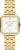 Liebeskind Berlin Analoog horloge  goud / zwart / wit